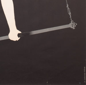 Cyrk Trapeze Aerialist 1967 Polish Circus Poster, Hilscher - detail