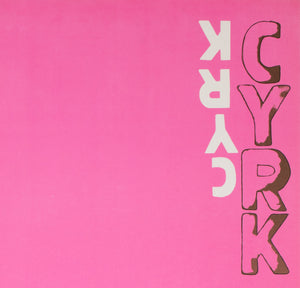 Cyrk Two Dogs Balancing Ball 1975 Polish Circus Poster, Jack Neugebauer - detail