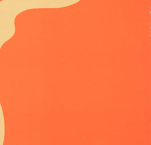 Cyrk Woman in Silhouette on Ball 1968 Polish Circus Poster, Holdanowicz - detail