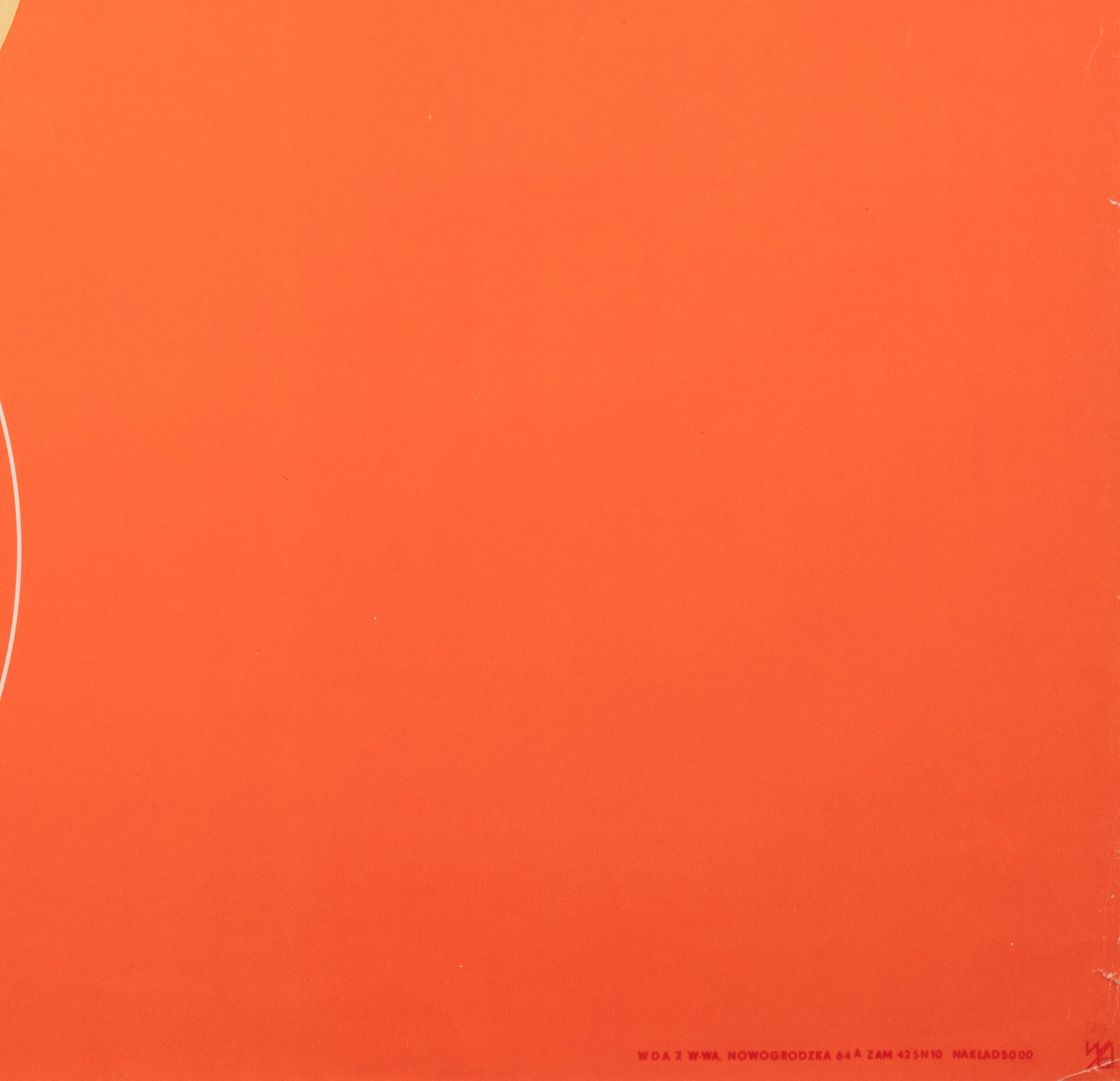 Cyrk Woman in Silhouette on Ball 1968 Polish Circus Poster, Holdanowicz - detail