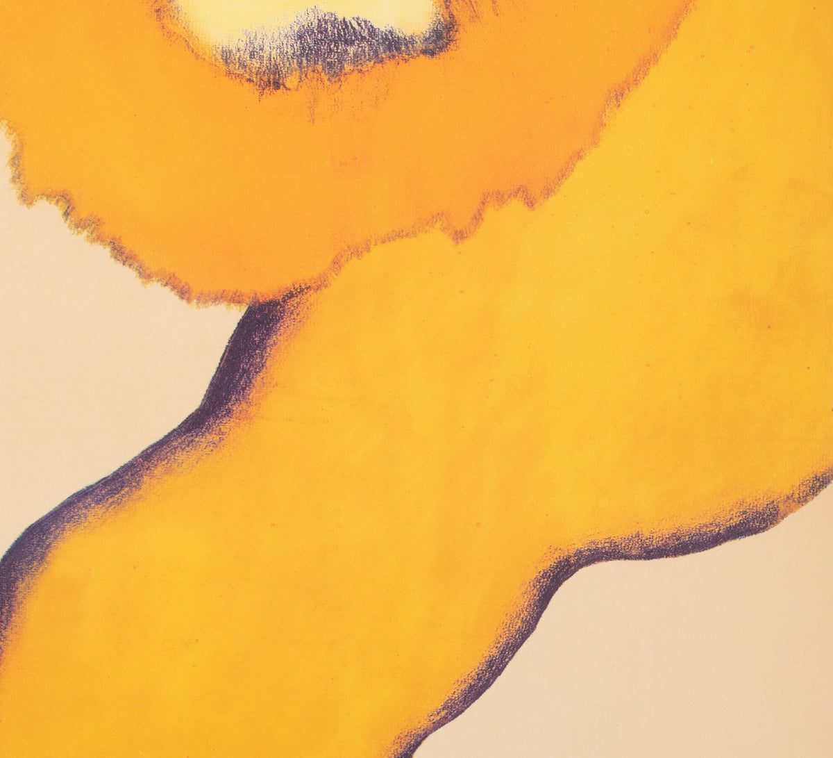 Cyrk Writing Lion 1974 Polish Circus Poster, Zukowska - detail