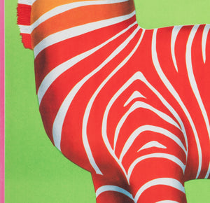 Cyrk Zebra Acrobat R1979 Polish Circus Poster, Hilscher - detail