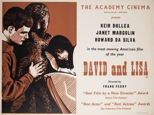 David and Lisa 1963 Academy Cinema UK Quad Film Poster, Strausfeld