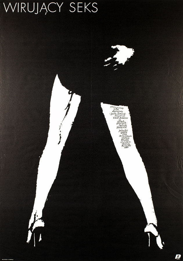 Dirty Dancing 1989 Polish B1 Film Movie Poster