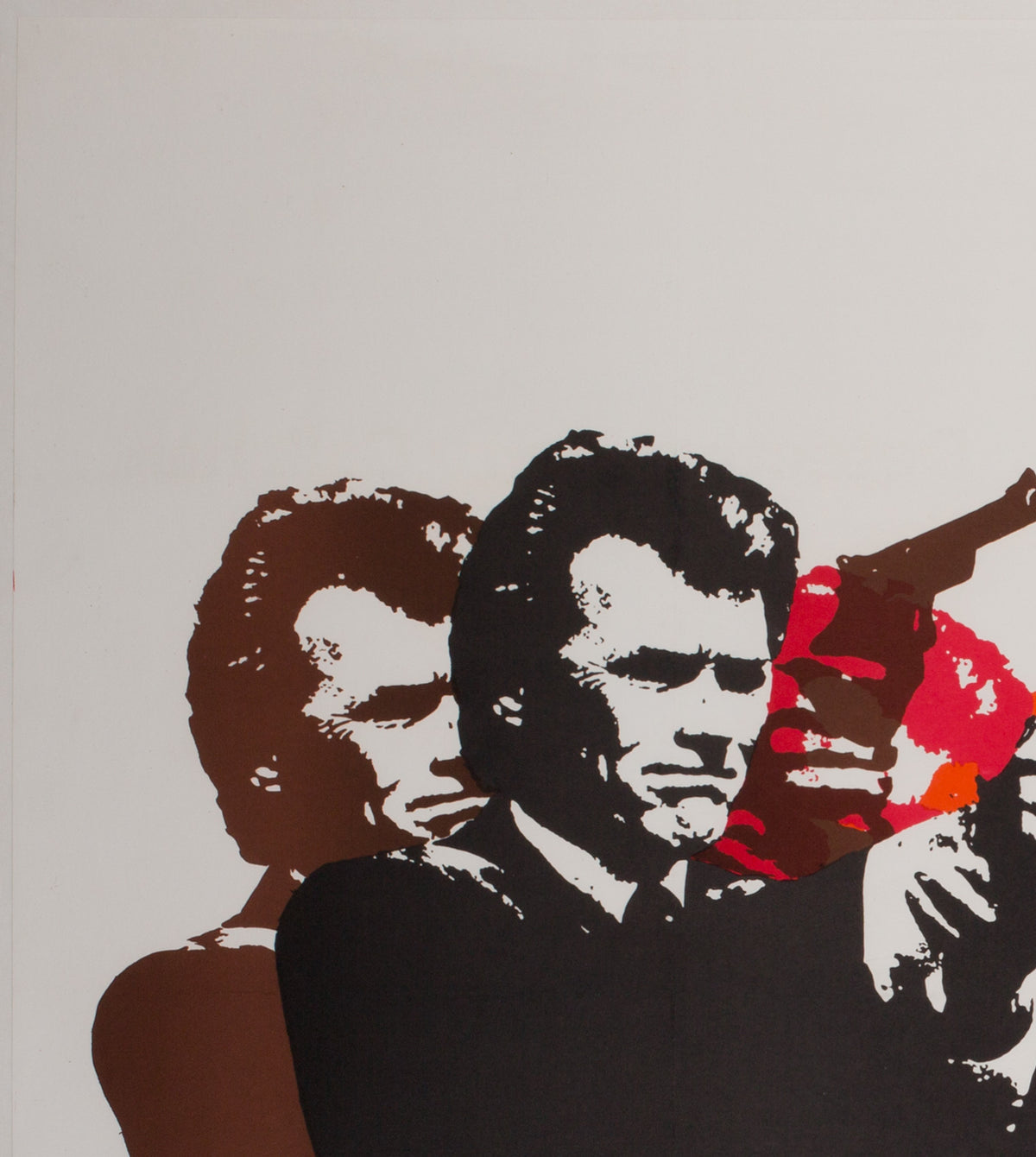 Dirty Harry 1971 UK Quad Film Poster