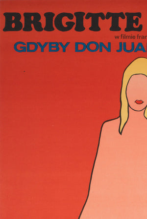 Don Juan, or If Don Juan Were a Woman 1975 Polish A1 Film Poster, Neugebauer - detail