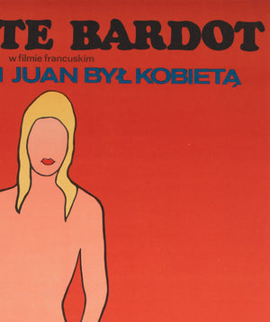 Don Juan, or If Don Juan Were a Woman 1975 Polish A1 Film Poster, Neugebauer - detail