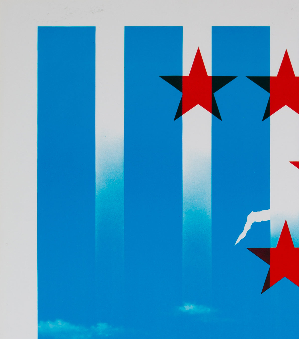 Easy Rider 1969 Japanese B2 Blue Style Film Movie Poster - detail