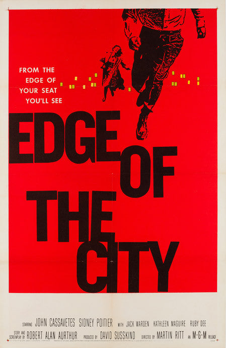 Edge of the City 1957 US 1 Sheet film poster