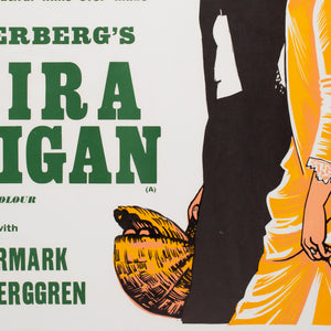 Elvira Madigan 1968 Academy Cinema UK Quad Film Poster, Strausfeld - detail