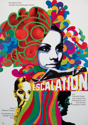 Escalation 1968 German A1 Film Poster