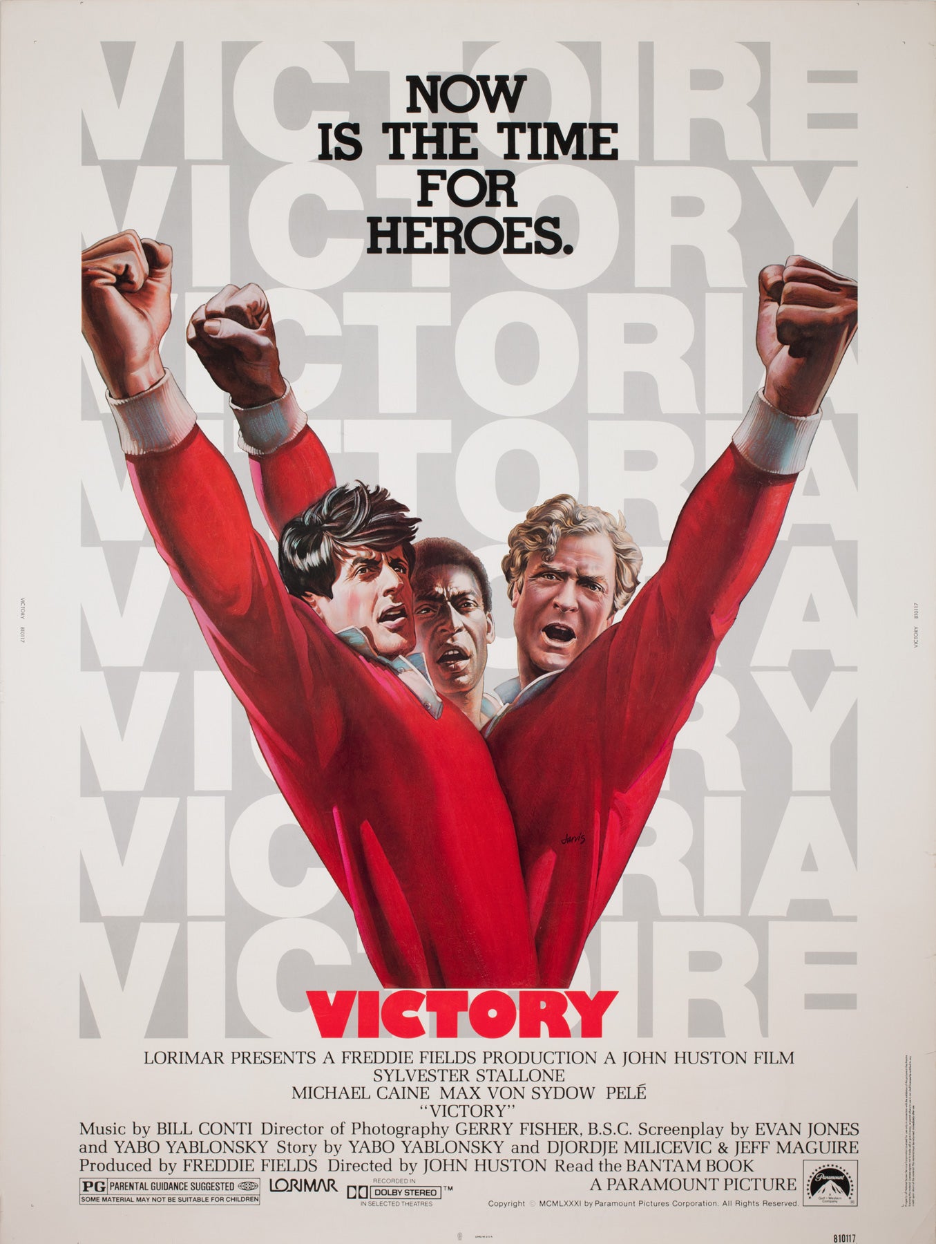 Escape to Victory 1981 US 30x40 Film Movie Poster