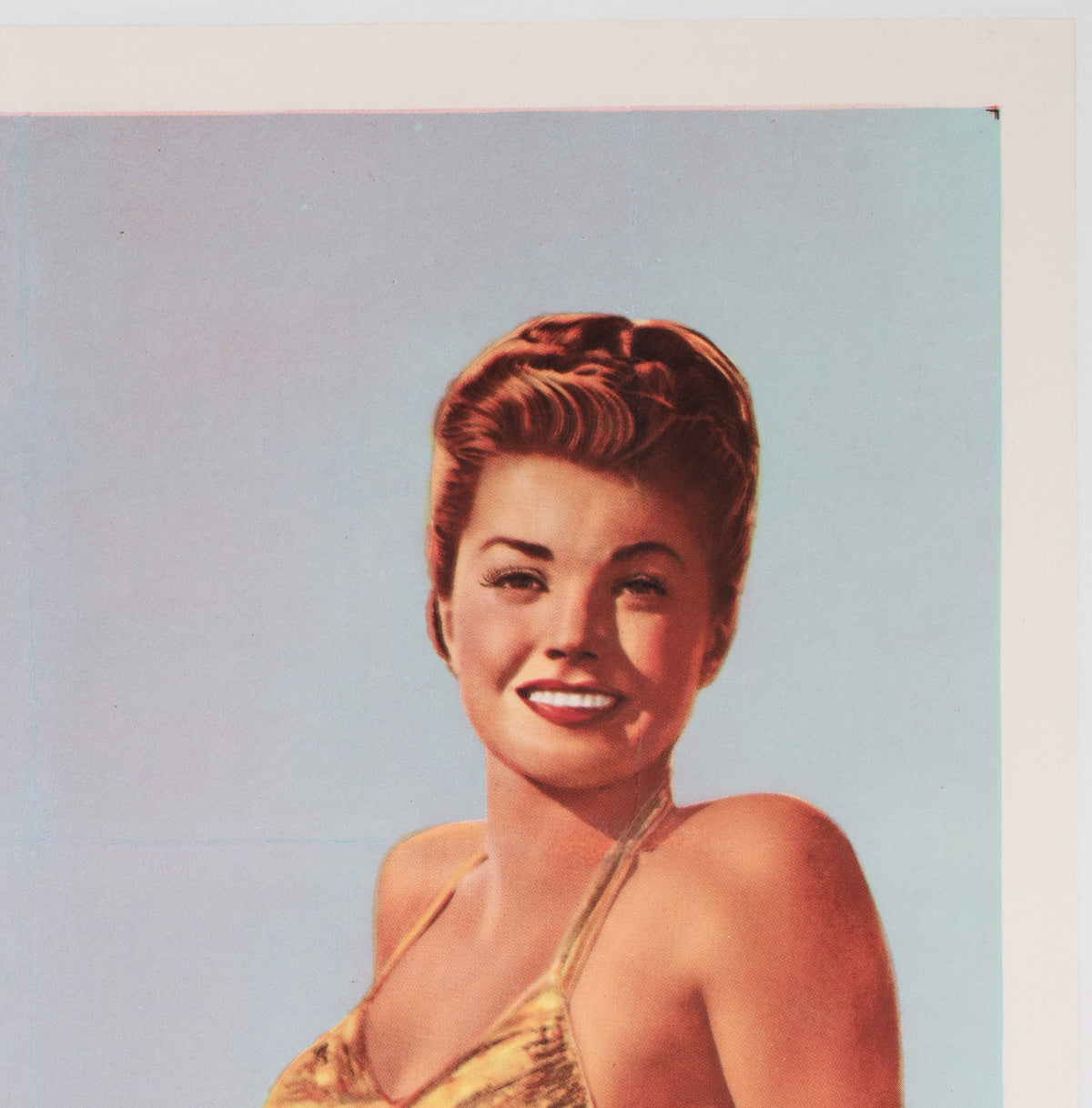 Esther Williams 1940s MGM Vintage Personality Poster - detail