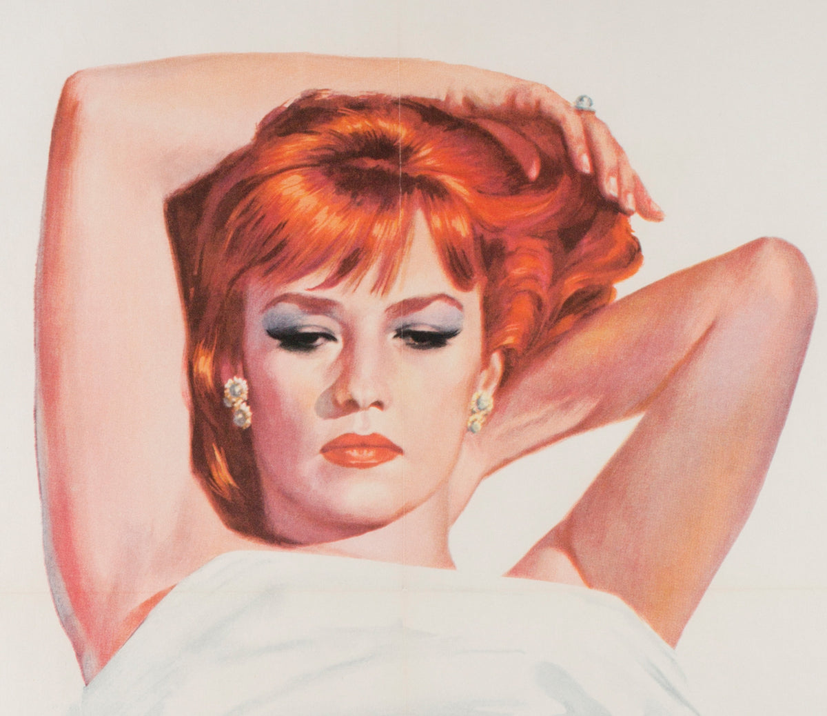 Eva 1962 French Moyenne Film Poster - detail