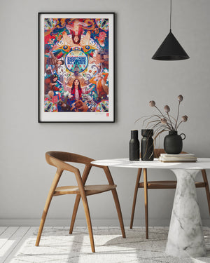 Everything Everywhere All at Once Limited Edition signed print, James Jean