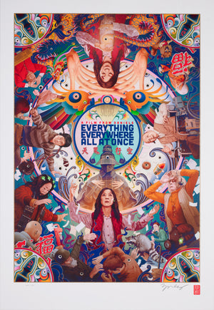Everything Everywhere All at Once Limited Edition signed print, James Jean