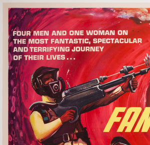 Fantastic Voyage 1966 UK Quad Film Movie Poster, Beauvais - detail