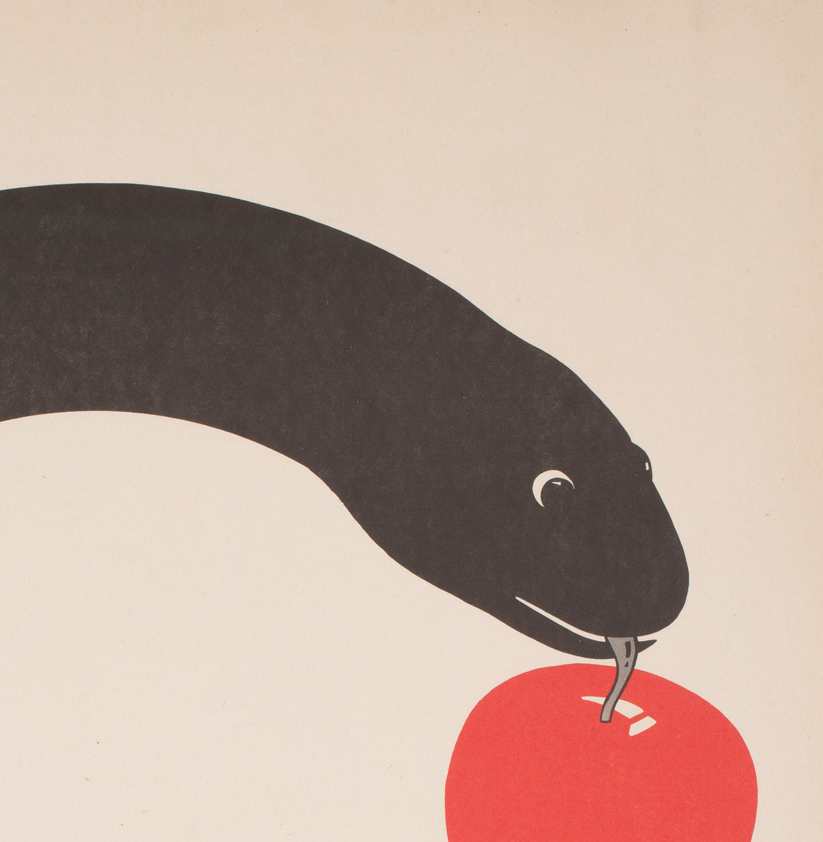 Fatal Attraction 1988 Polish B1 Film Poster, Kalkus - detail