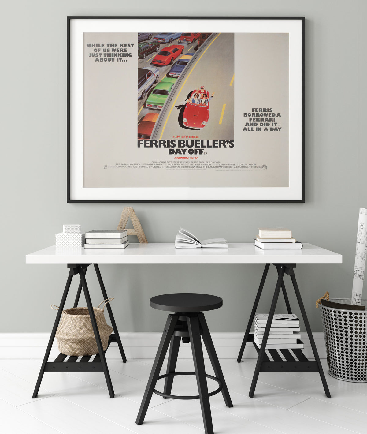 Ferris Bueller's Day Off 1986 UK Quad Film Movie Poster