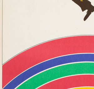 Finian's Rainbow 1970 Hungarian Film Poster, Pecsenke - detail