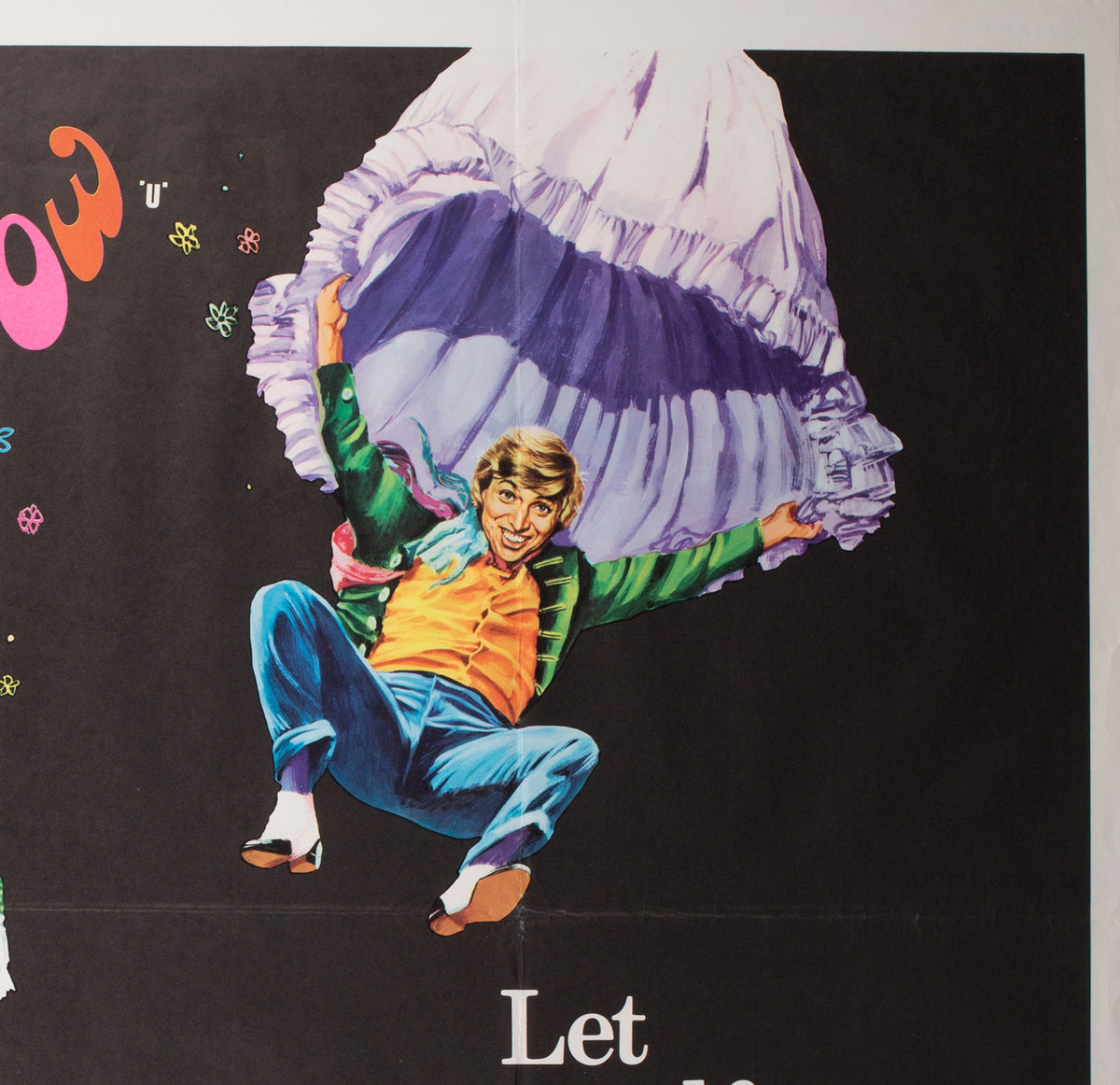 Finian's Rainbow 1968 UK Quad Film Poster, Chantrell - detail