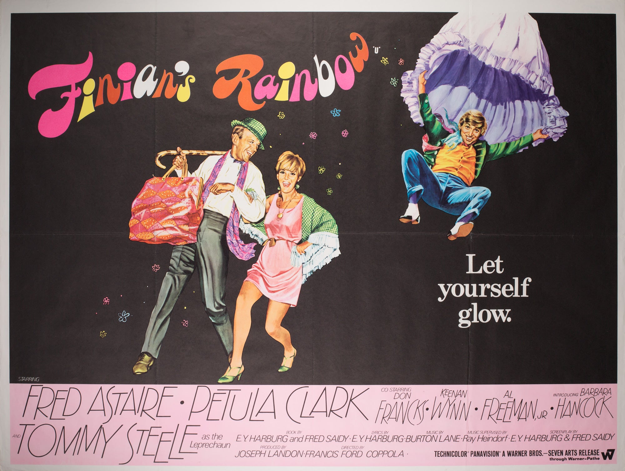 Finian's Rainbow 1968 UK Quad Film Poster, Chantrell