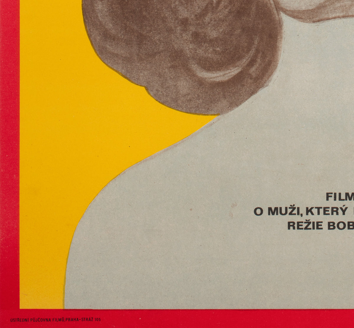 Five Easy Pieces 1973 Czech A1 Film Movie Poster, Machalek - detail