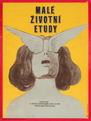 Five Easy Pieces 1973 Czech A3 Film Movie Poster, Karel Machalek