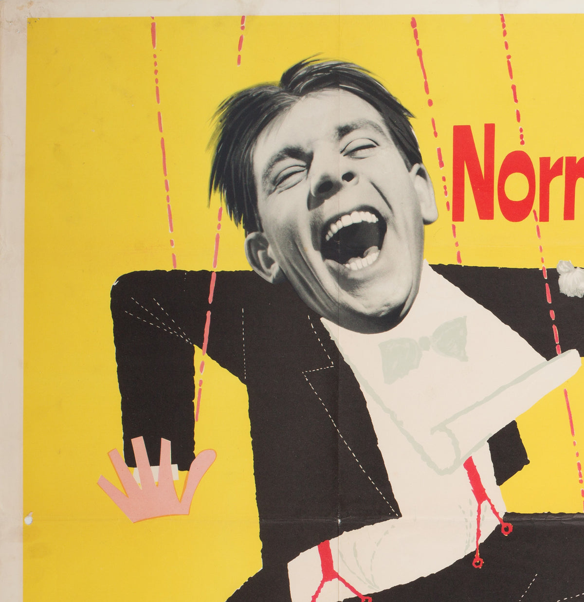 Follow a Star 1959 UK Quad Film Poster - detail