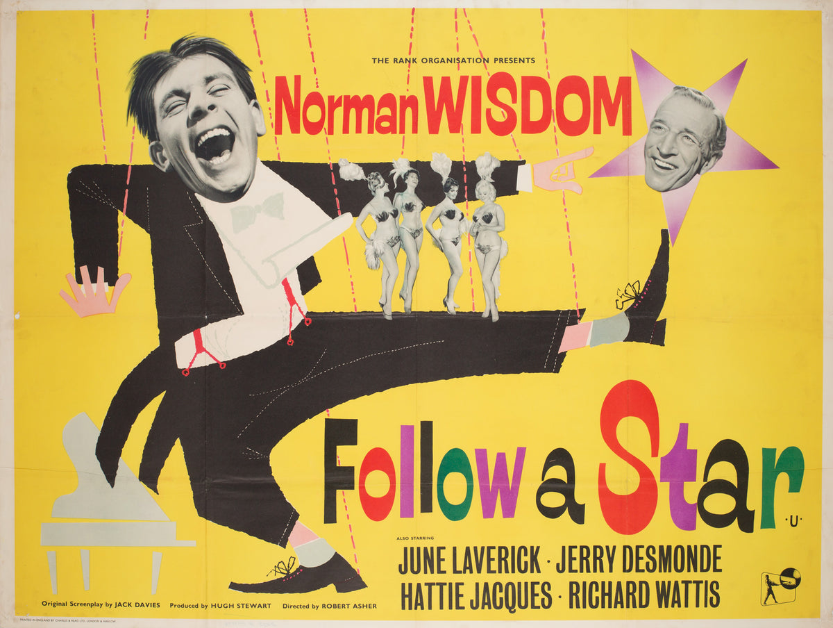 Follow a Star 1959 UK Quad Film Poster