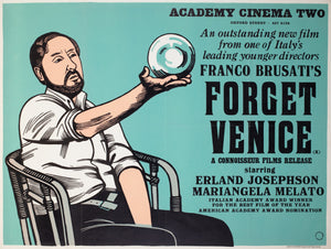 Forget Venice 1979 Academy Cinema Quad Film Movie Poster, Strausfeld