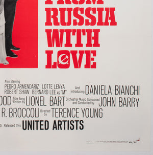 from russia with love poster original