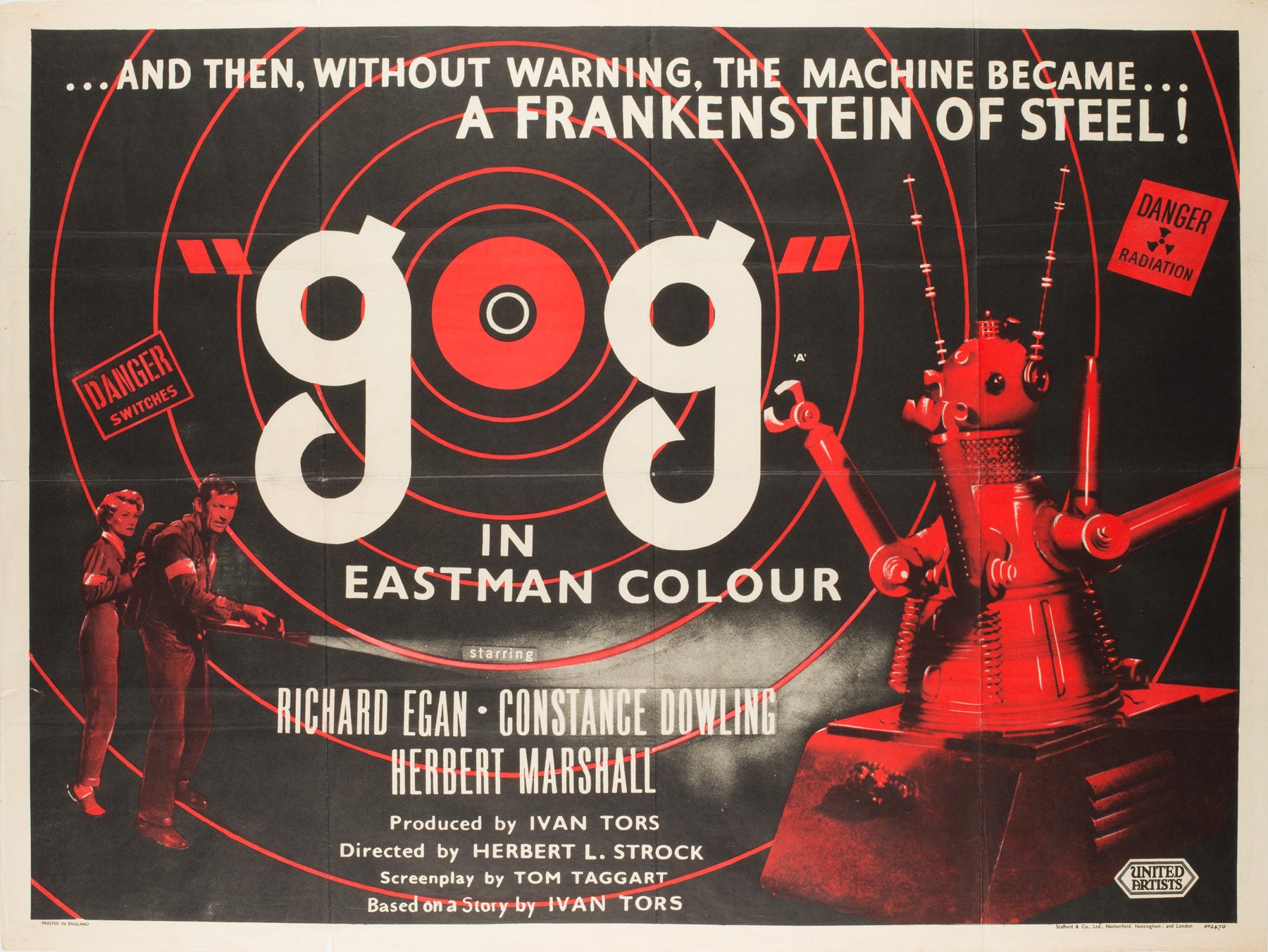 Gog 1954 Original UK Quad Film Poster