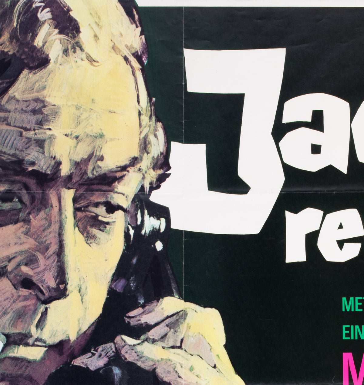 ﻿﻿﻿Get Carter 1971 German A0 Film Movie Poster, Putzu