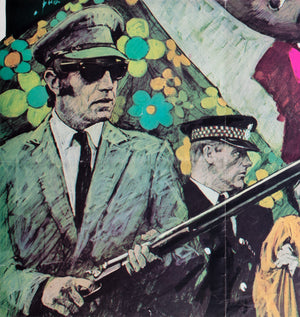 ﻿﻿﻿Get Carter 1971 German A0 Film Movie Poster, Putzu