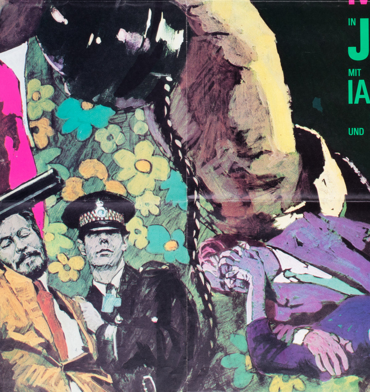 ﻿﻿﻿Get Carter 1971 German A0 Film Movie Poster, Putzu