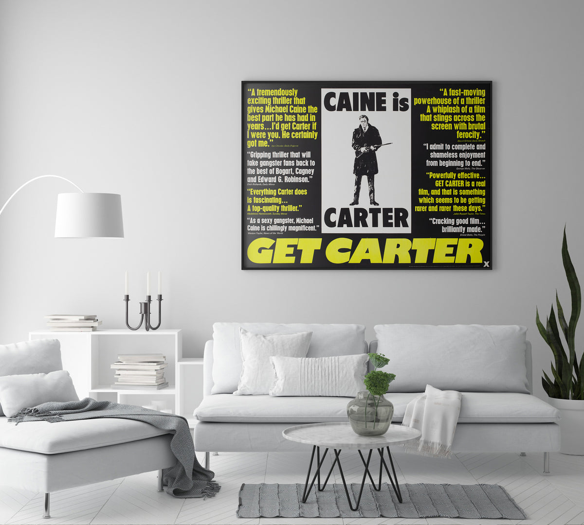 Get Carter 1971 UK Quad Quotes Style Film Poster
