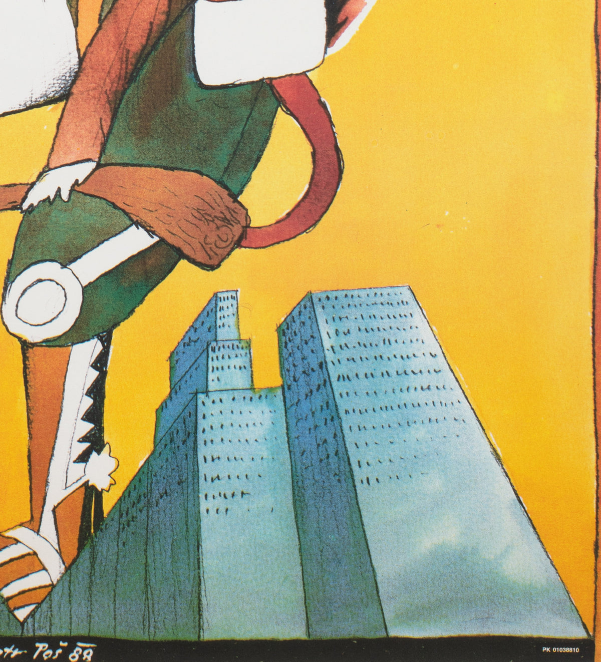 Ghostbusters 1988 Czech A1 Film Movie Poster, Pos - detail