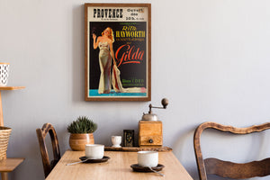 Gilda 1946 Belgian original film movie poster