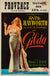 Gilda 1946 Belgian original film movie poster