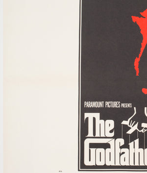 The Godfather 1972 UK 1 Sheet Film Poster, Fujita - detail