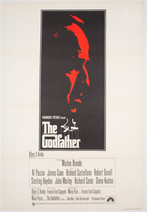 The Godfather 1972 UK 1 Sheet Film Poster, Fujita