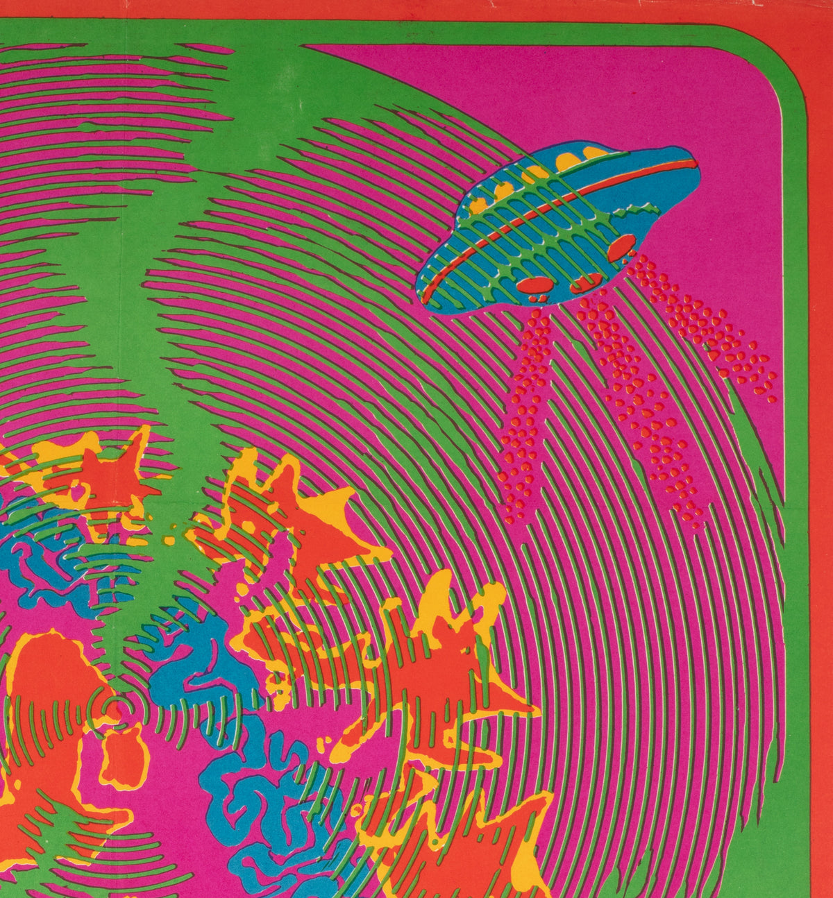 Godzilla vs Monster Zero 1971 Czech A1 Film Poster, Nemecek - detail