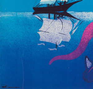 Godzilla vs the Sea Monster 1978 Polish A1 Film Poster, Wasilewski - detailed