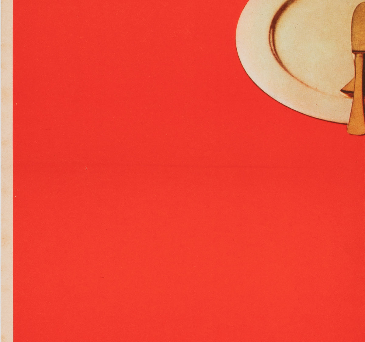 Guess whos Coming to Dinner 1967 Czech A1 Film Movie Poster, Karel Vaca - detail