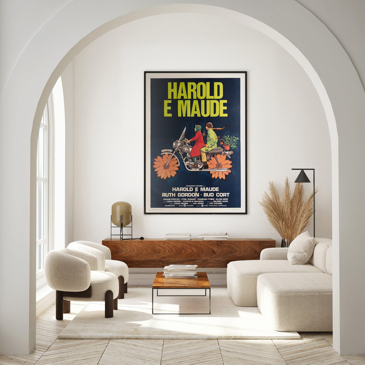 Harold & Maude 1974 Italian 4 Foglio Film Movie Poster