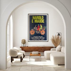 Harold & Maude 1974 Italian 4 Foglio Film Movie Poster
