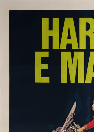Harold & Maude 1974 Italian 4 Foglio Film Movie Poster - detail