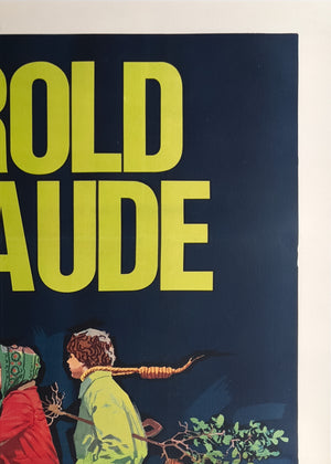 Harold & Maude 1974 Italian 4 Foglio Film Movie Poster - detail