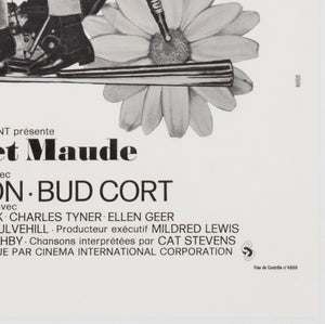 Harold & Maude 1972 French Petite Film Poster - detailHarold & Maude 1972 French Petite Film Movie Poster - detail